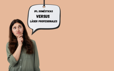Depiladoras IPL domésticas vs equipos láser profesionales